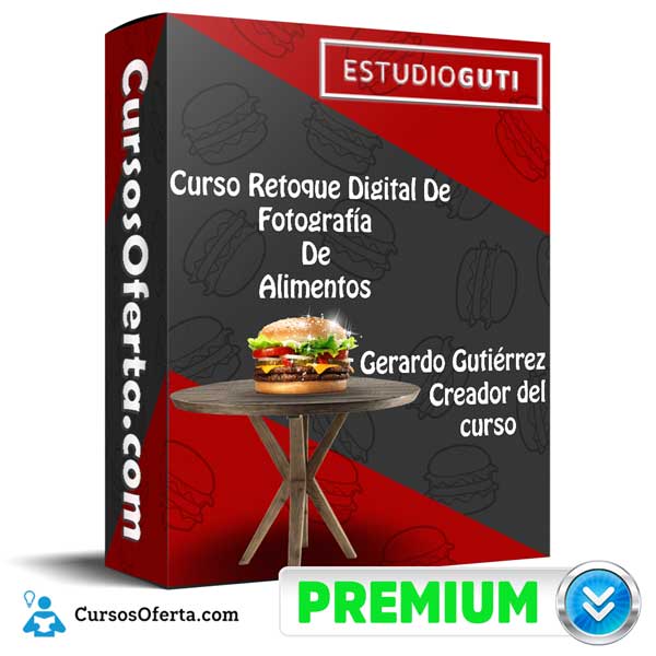 Curso Retoque Digital De Fotografía De Alimentos – EstudioGuti