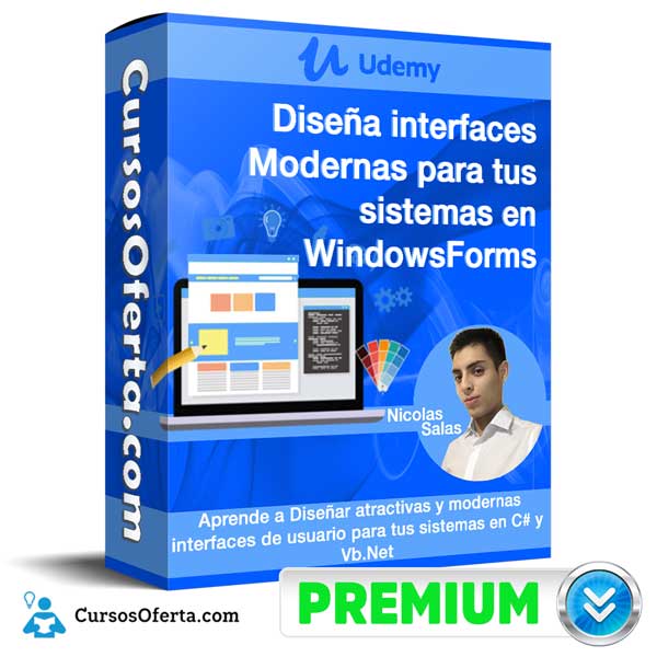 Diseña interfaces Modernas para tus sistemas en WindowsForms - Nicolas Salas