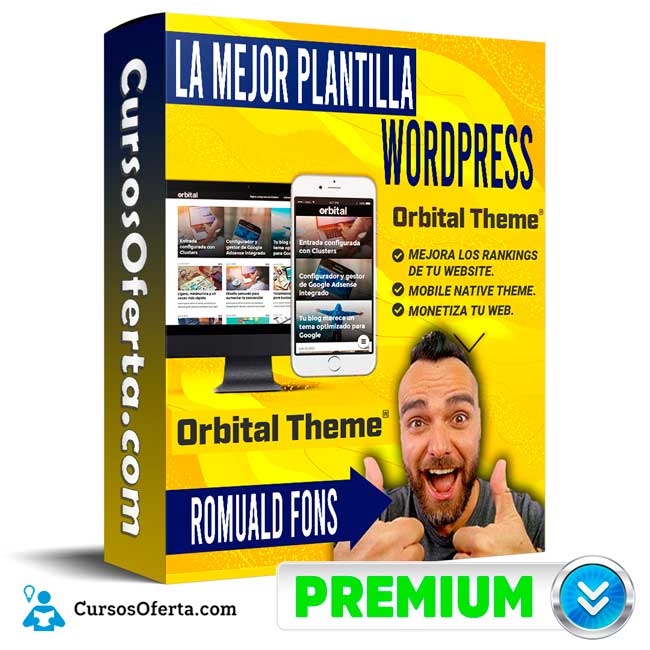 Orbital Theme 2.3.4 La Mejor Plantilla WordPress - Romuald Fons