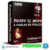 Curso Pierde el miedo a hablar en público - Carlos Muñoz