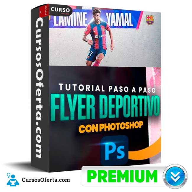 Creación de Flyer Deportivos en Adobe Photoshop de Manuel Cespedes