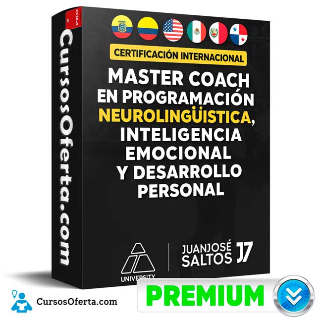 Master Coach en Programación Neurolingüística, Inteligencia Emocional y Desarrollo Personal de Juan José Saltos