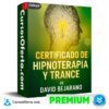 Certificado de Hipnoterapia y Trance de David Bejarano