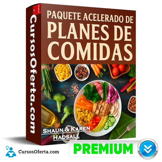 Paquete Acelerado de Planes de Comidas de La Solución de 4 Ciclos de Shaun & Karen Hadsall