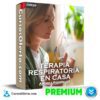 Terapia respiratoria en casa de Andrea Rodríguez