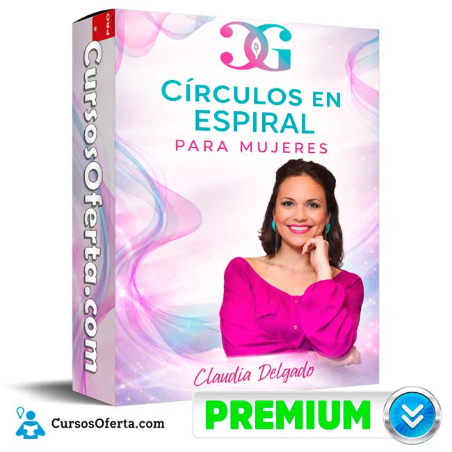Círculos en espiral para mujeres de Claudia Delgado